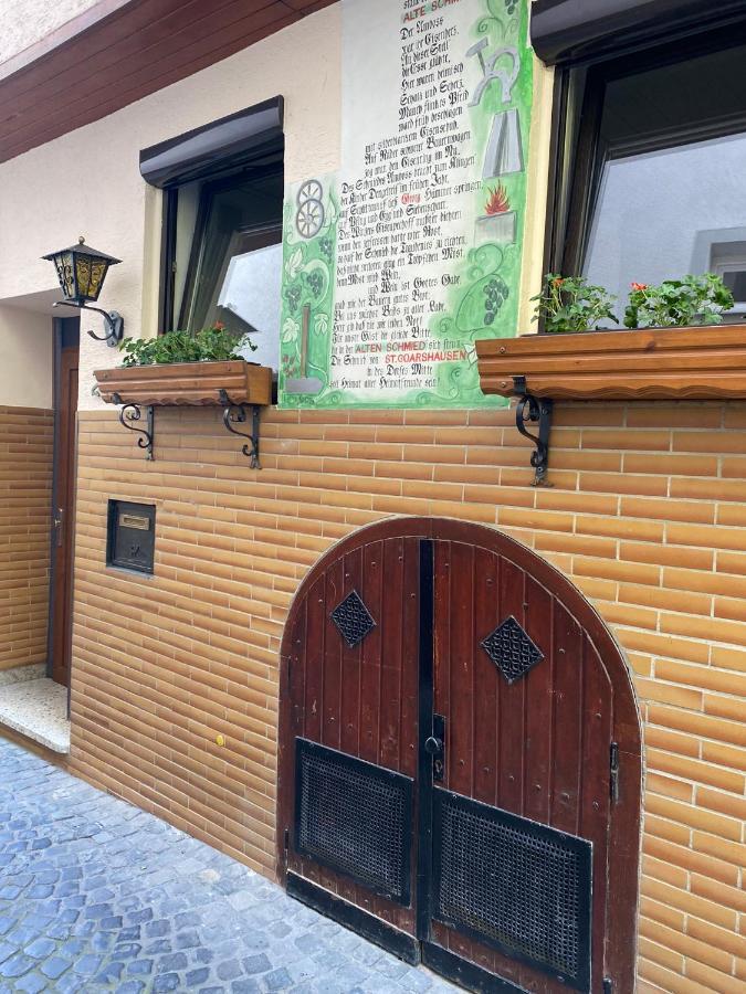 Alte Schmiede In Der Altstadt Von Sankt Goarshausen Eksteriør billede